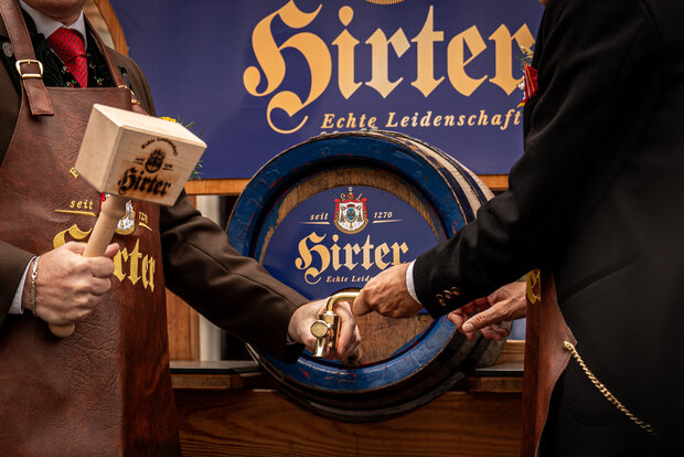 Hirter Bierfass
